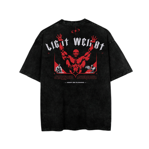 Camiseta overcized red