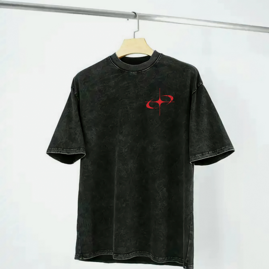 Camiseta overcized red