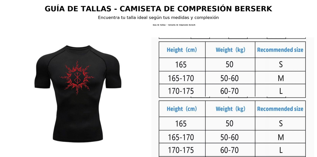 Camiseta compresión berserk