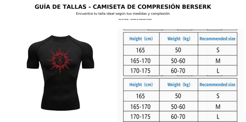 Camiseta compresión berserk